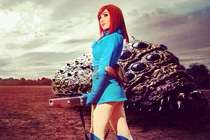 Nausicaa cosplay by Jessica Nigri